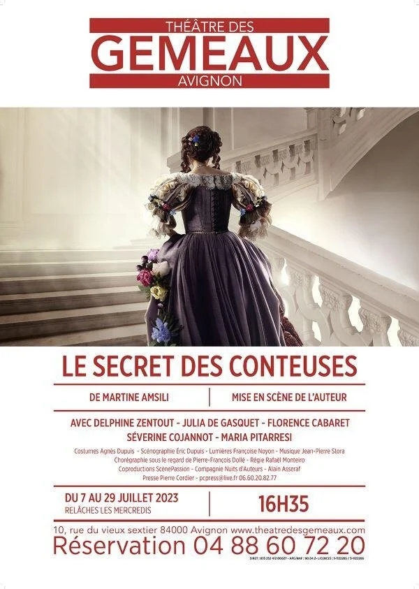 "Le Secret des Conteuses" au Théâtre des Gemaux à Avignon