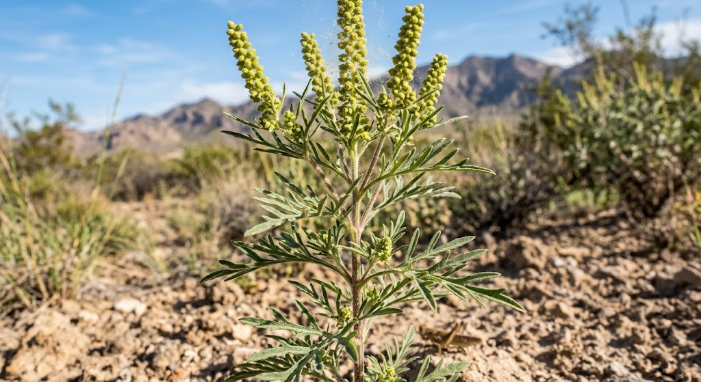 Western Ragweed: August to October.