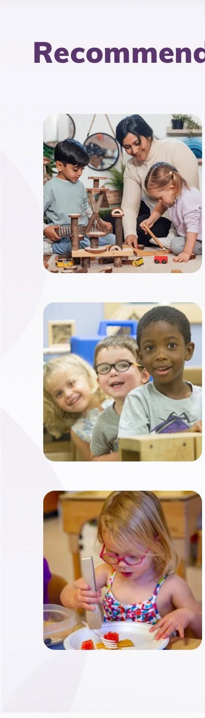 Learning Together — Montessori-inspired activities encourage curiosity, cooperation, and problem-solving.