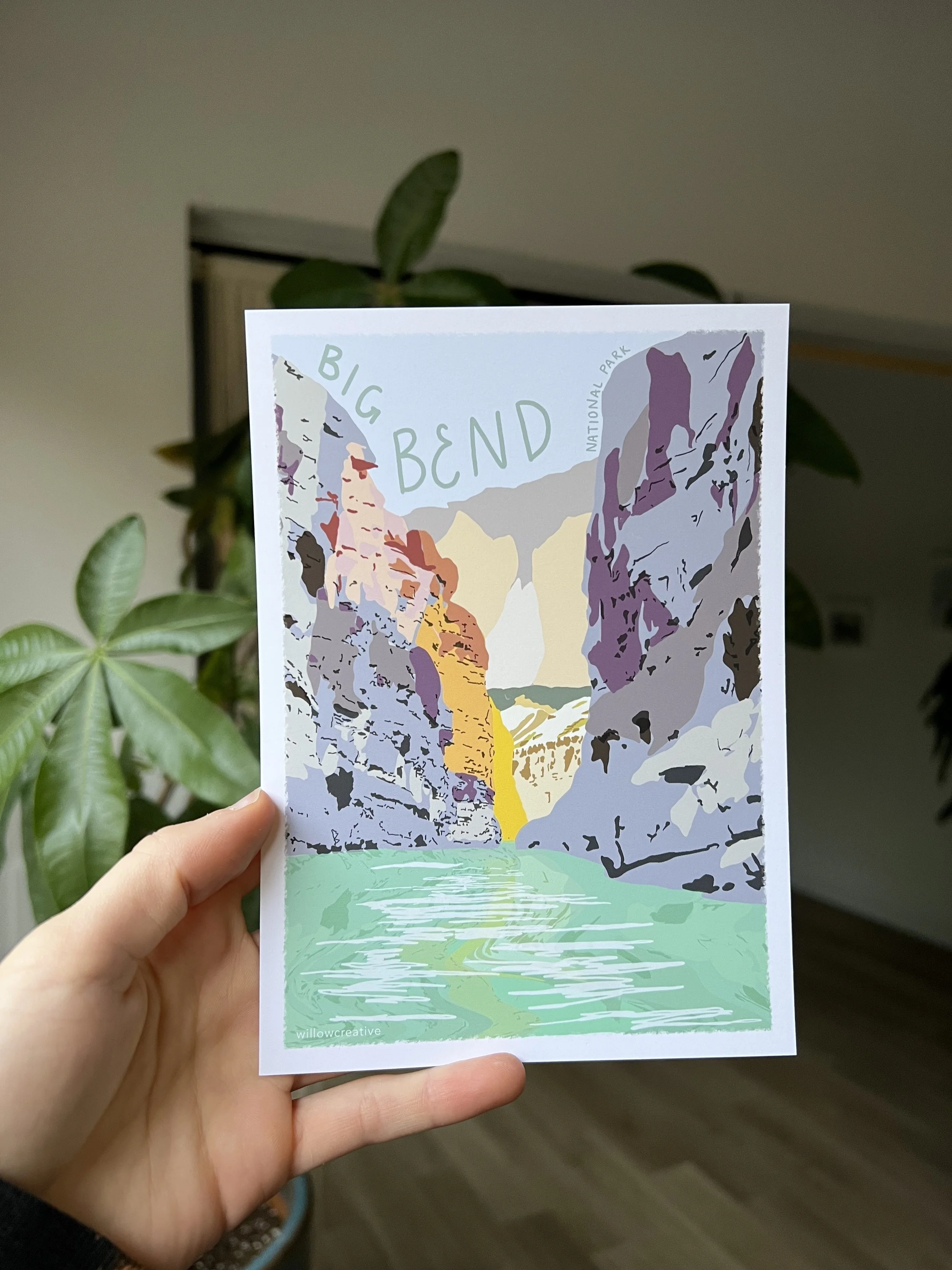 Big Bend National Park 5x7 Print