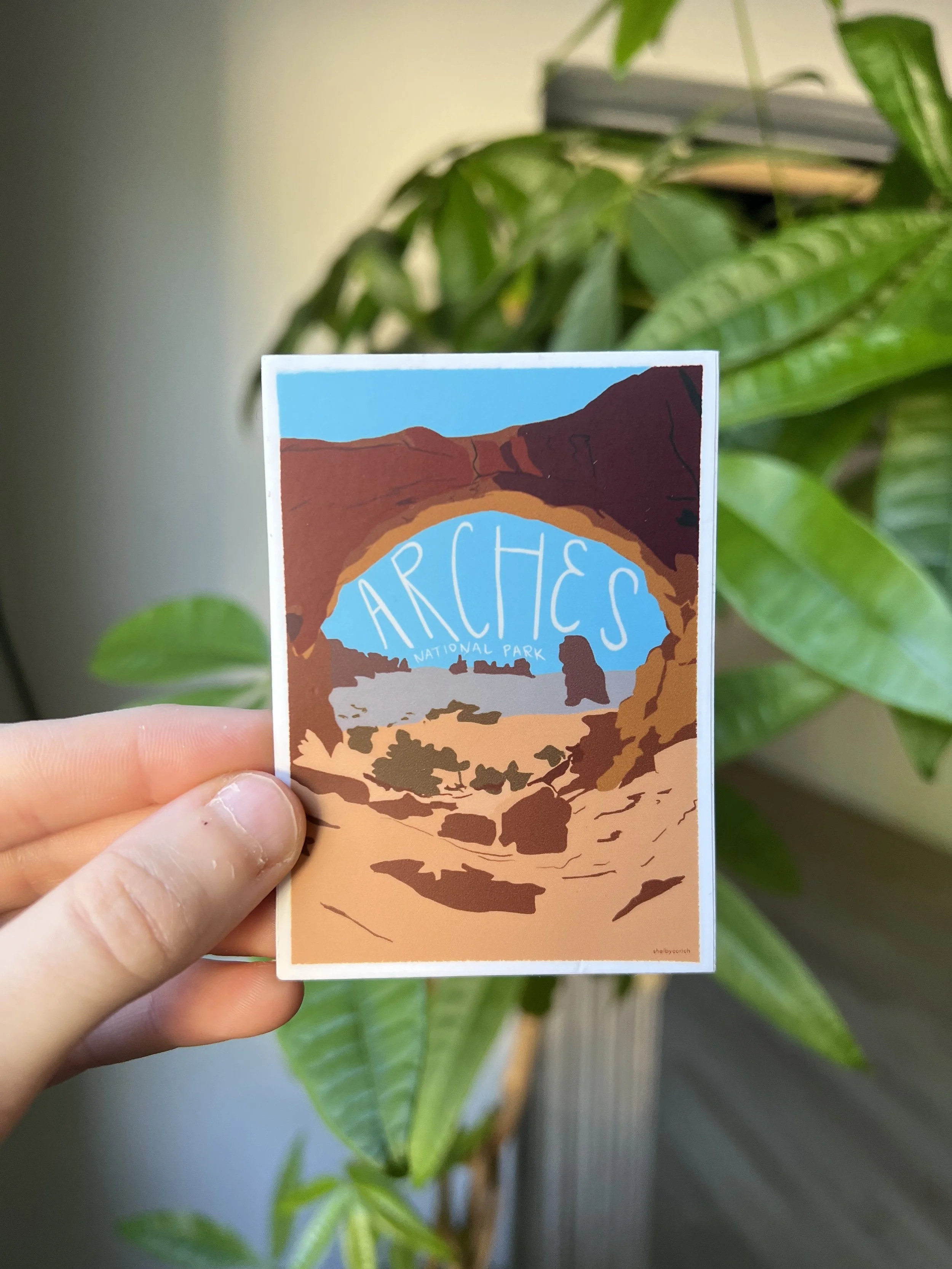 Arches National Park Sticker