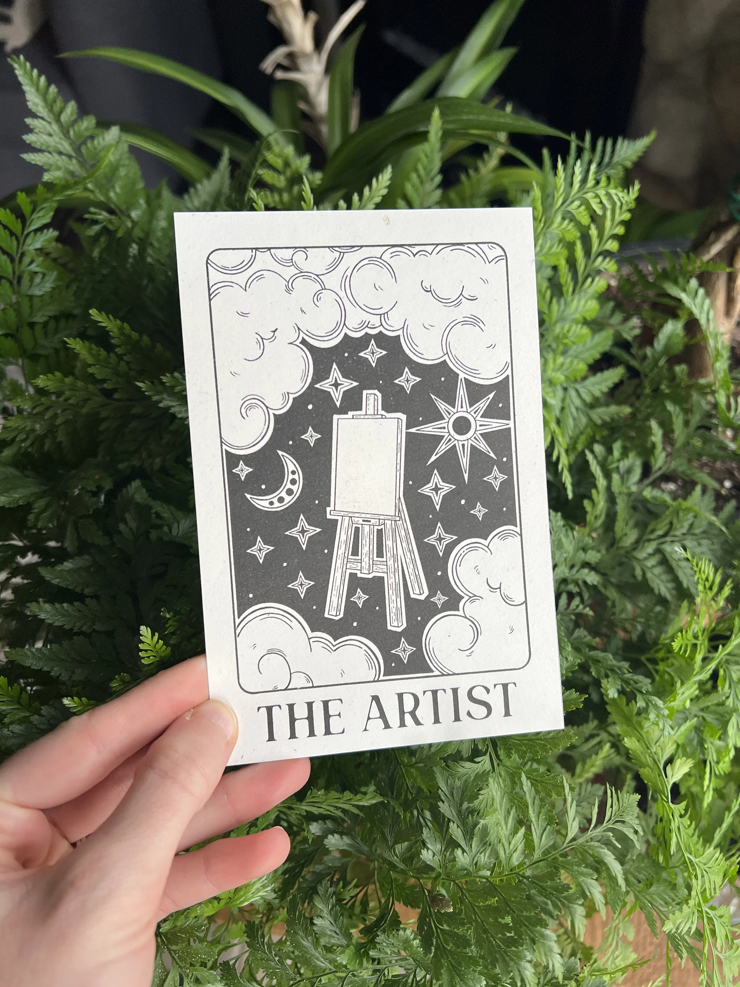 The Artist -Tarot Card Style Print