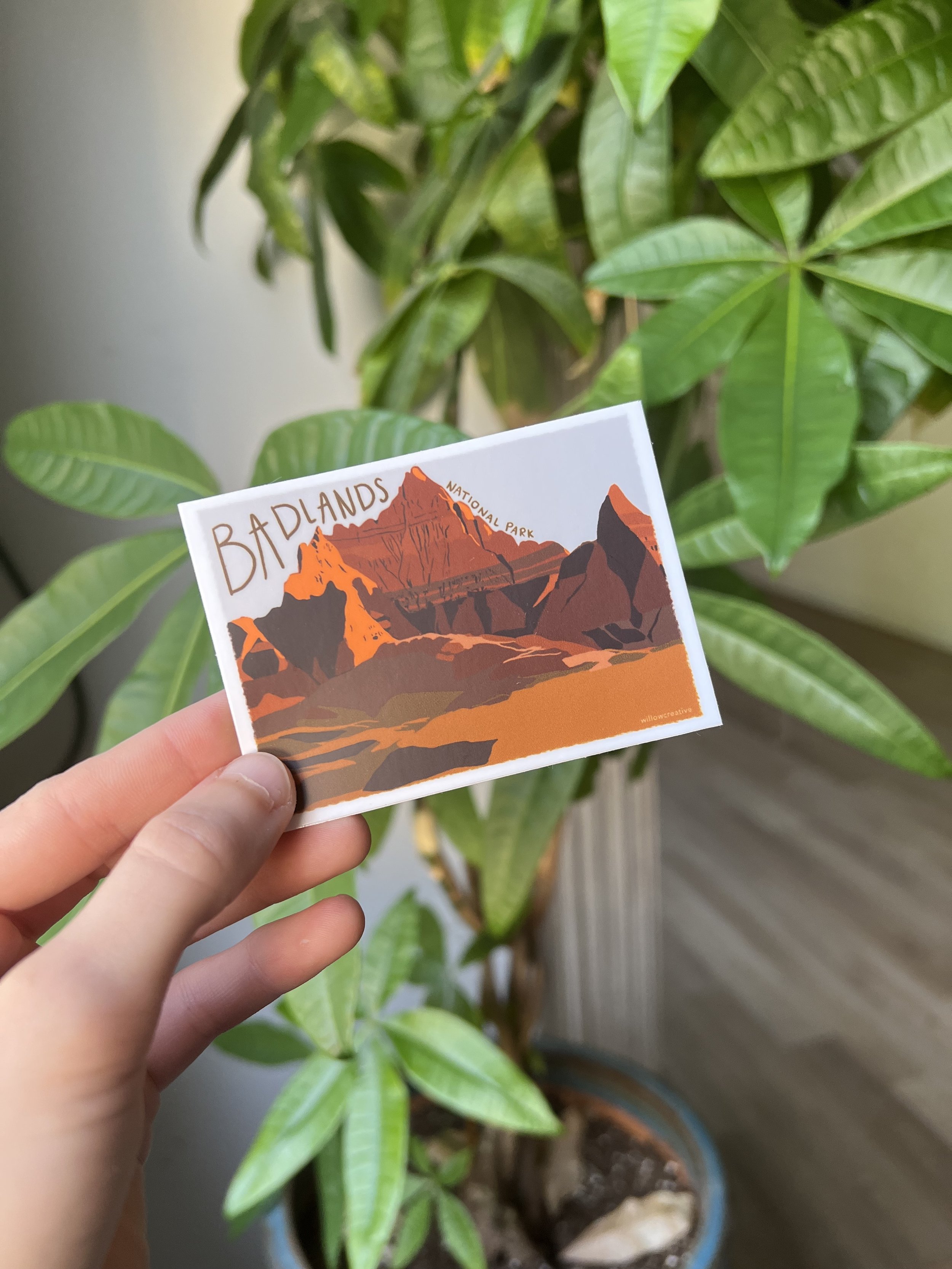 Badlands National Park Sticker
