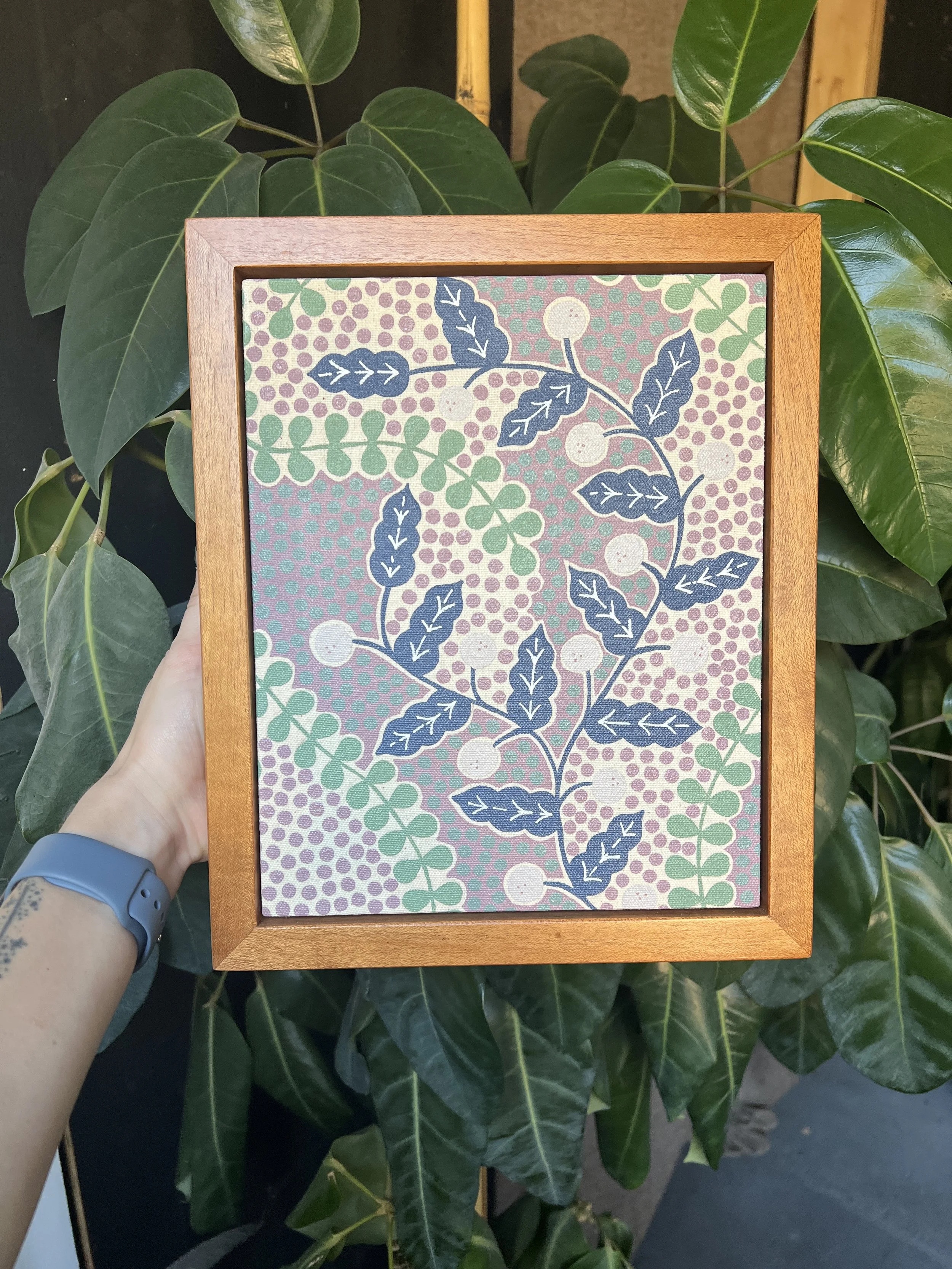 Abstract Foliage Part 9- Framed