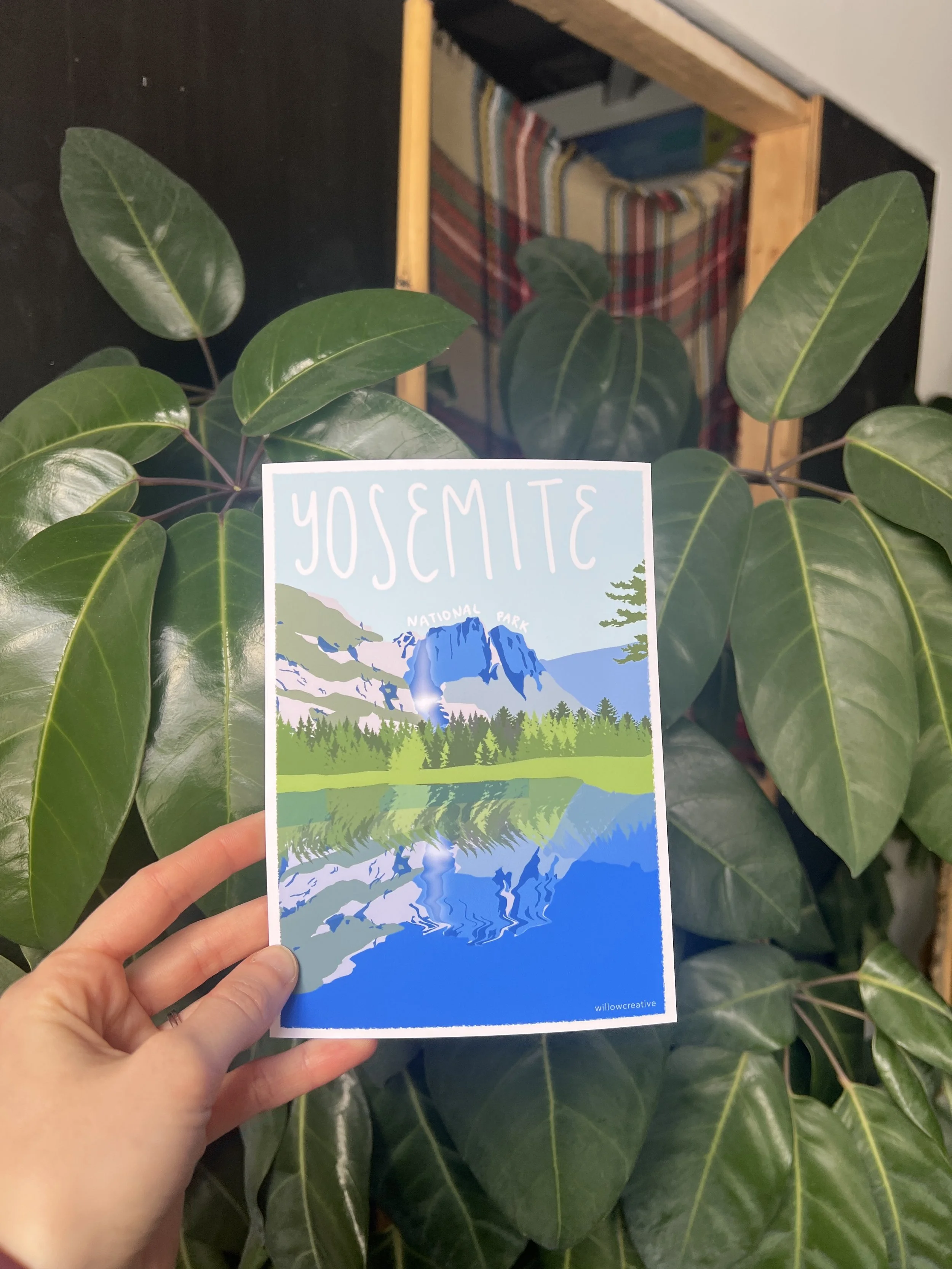 Yosemite National Park 5x7in Print