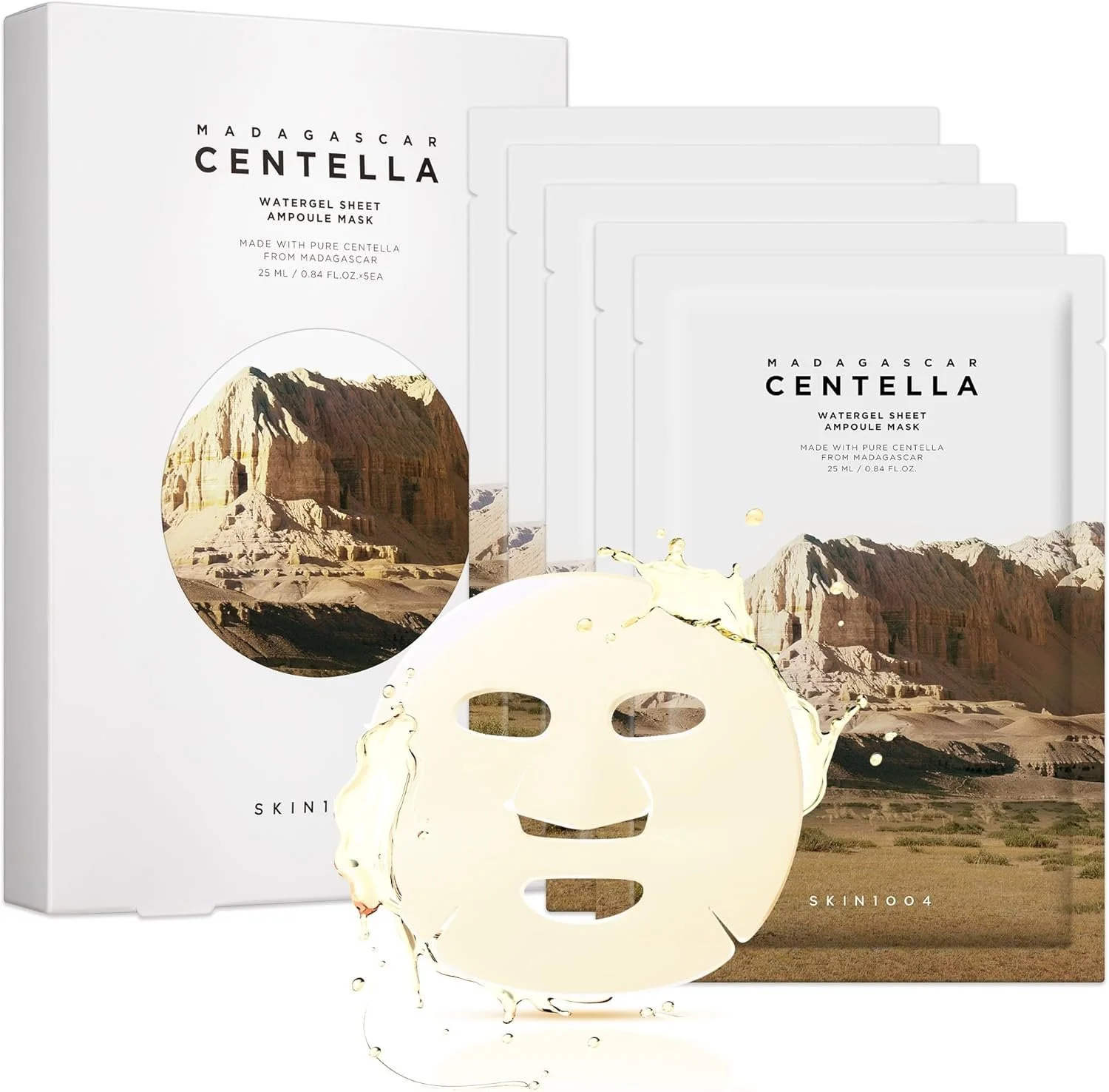 SKIN1004 Madagascar Centella Watergel Sheet Ampoule Mask
