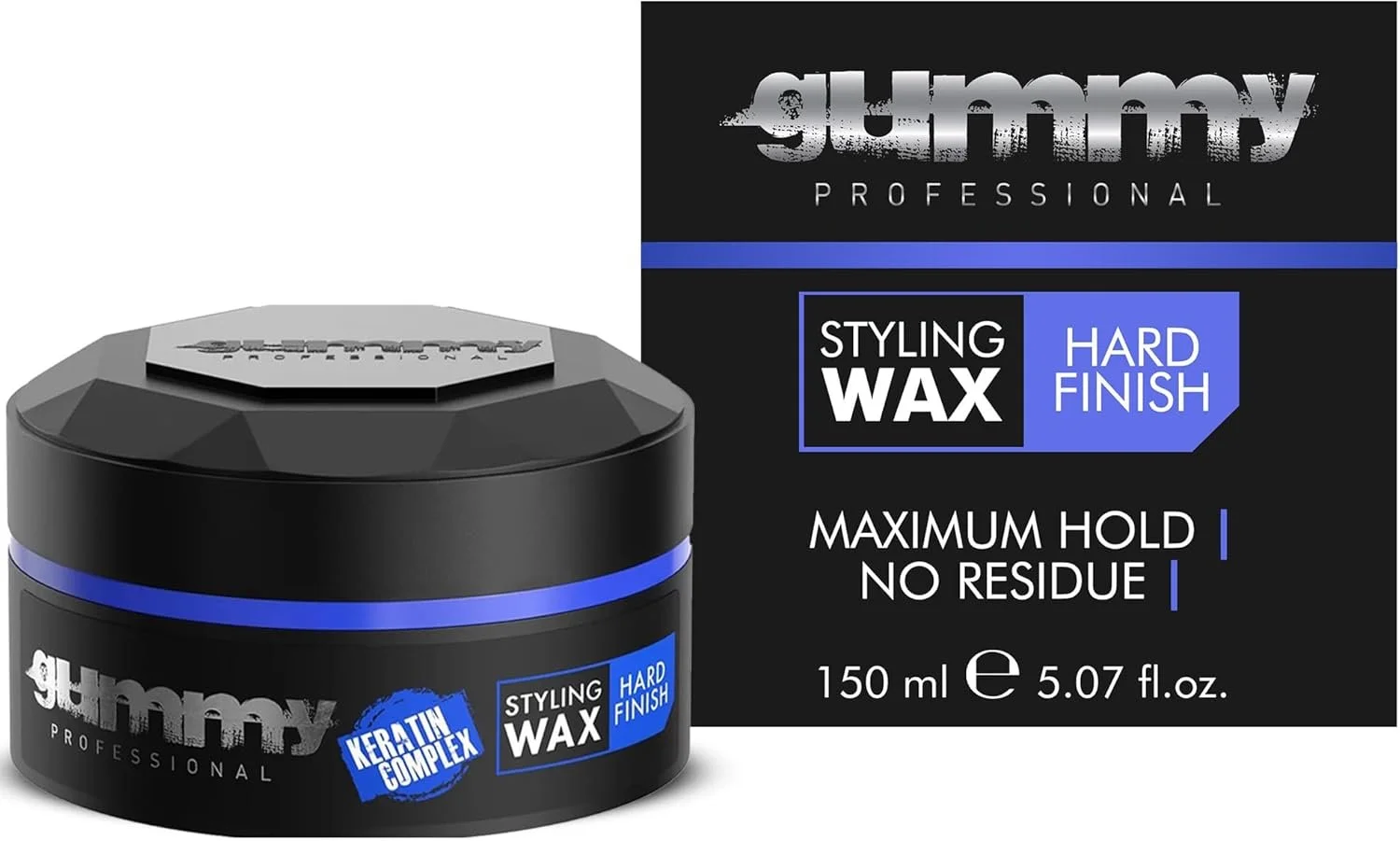 Gummy Styling Wax Hard Finish