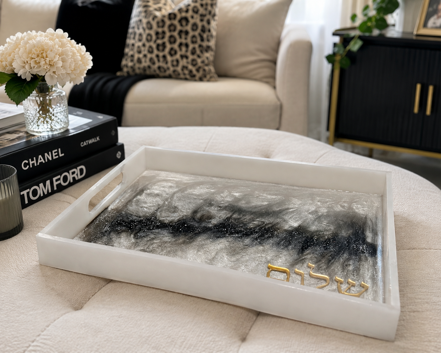 Acrylic + Resin Tray
