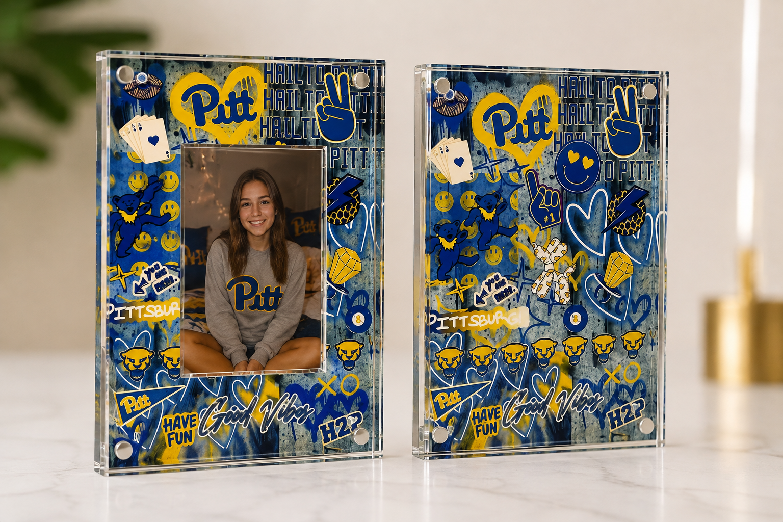 Acrylic Collage Frame