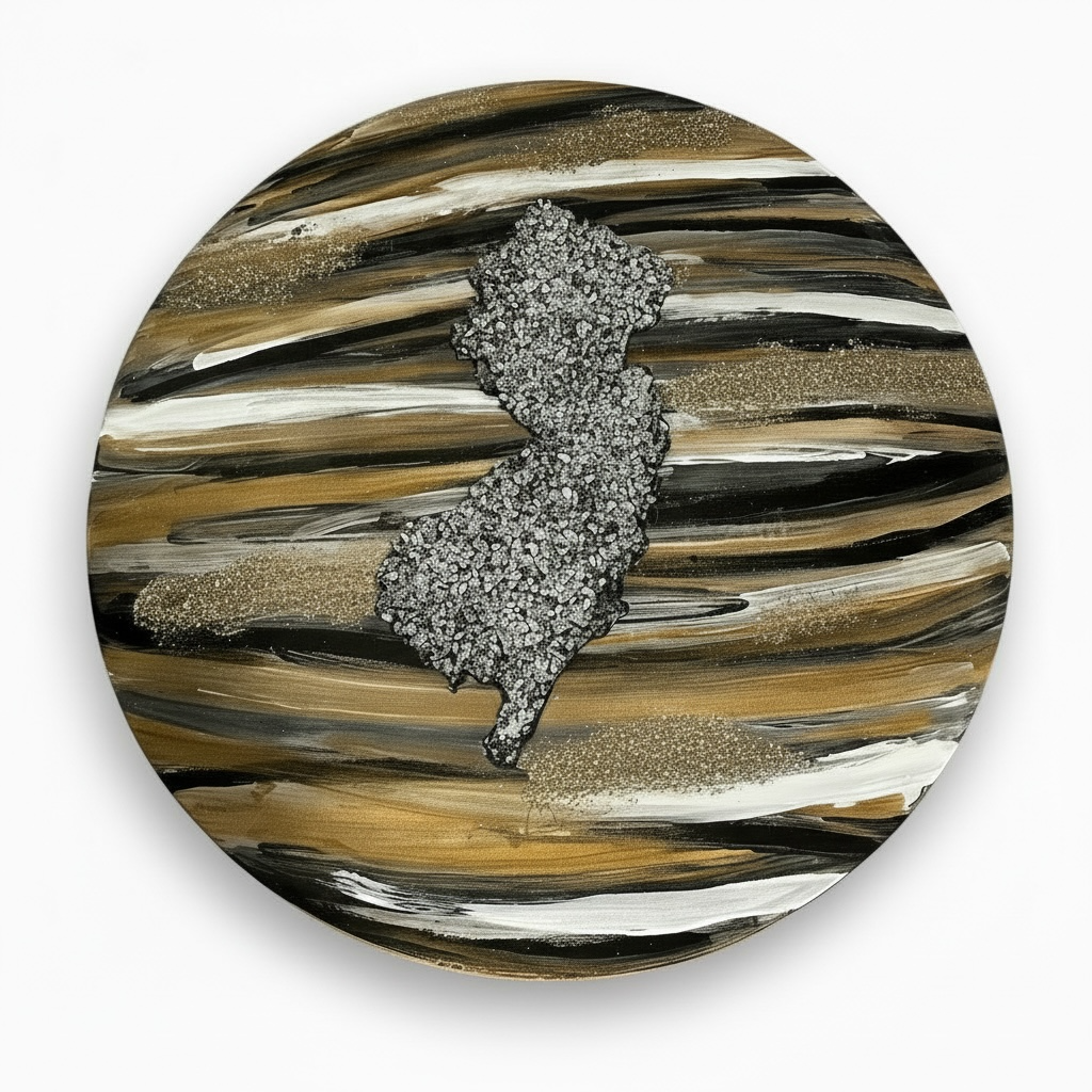 State Love Resin Wall Art