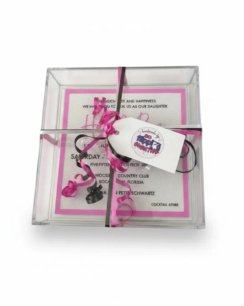 Invitation Preservation Tray