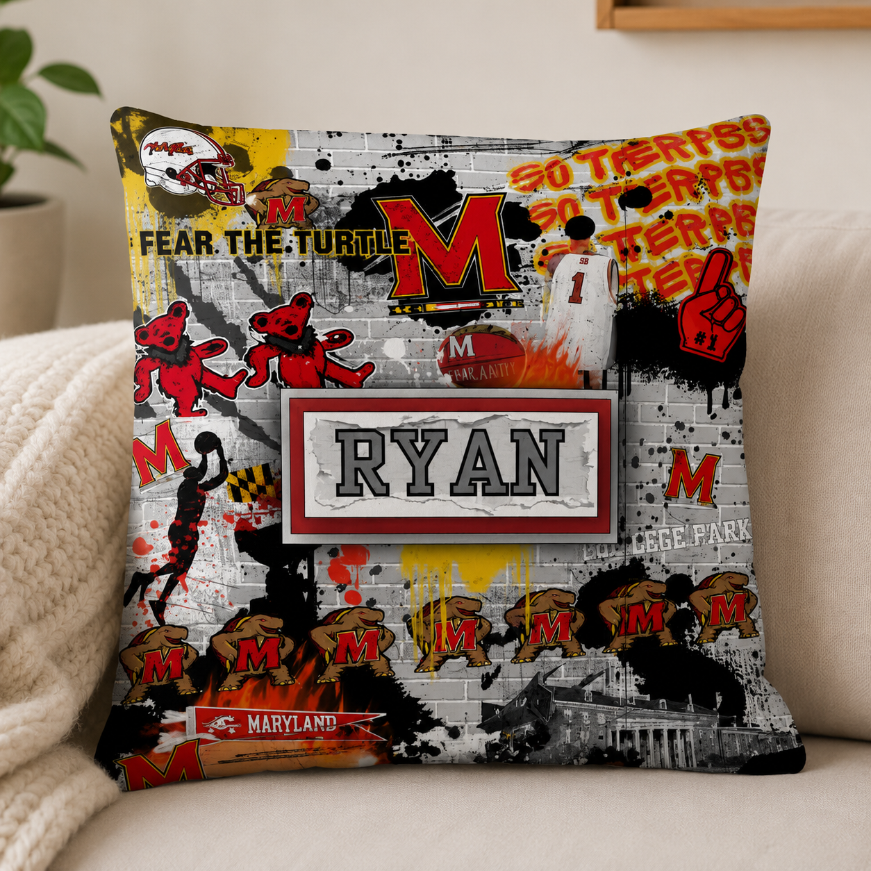 Custom Collage Pillow