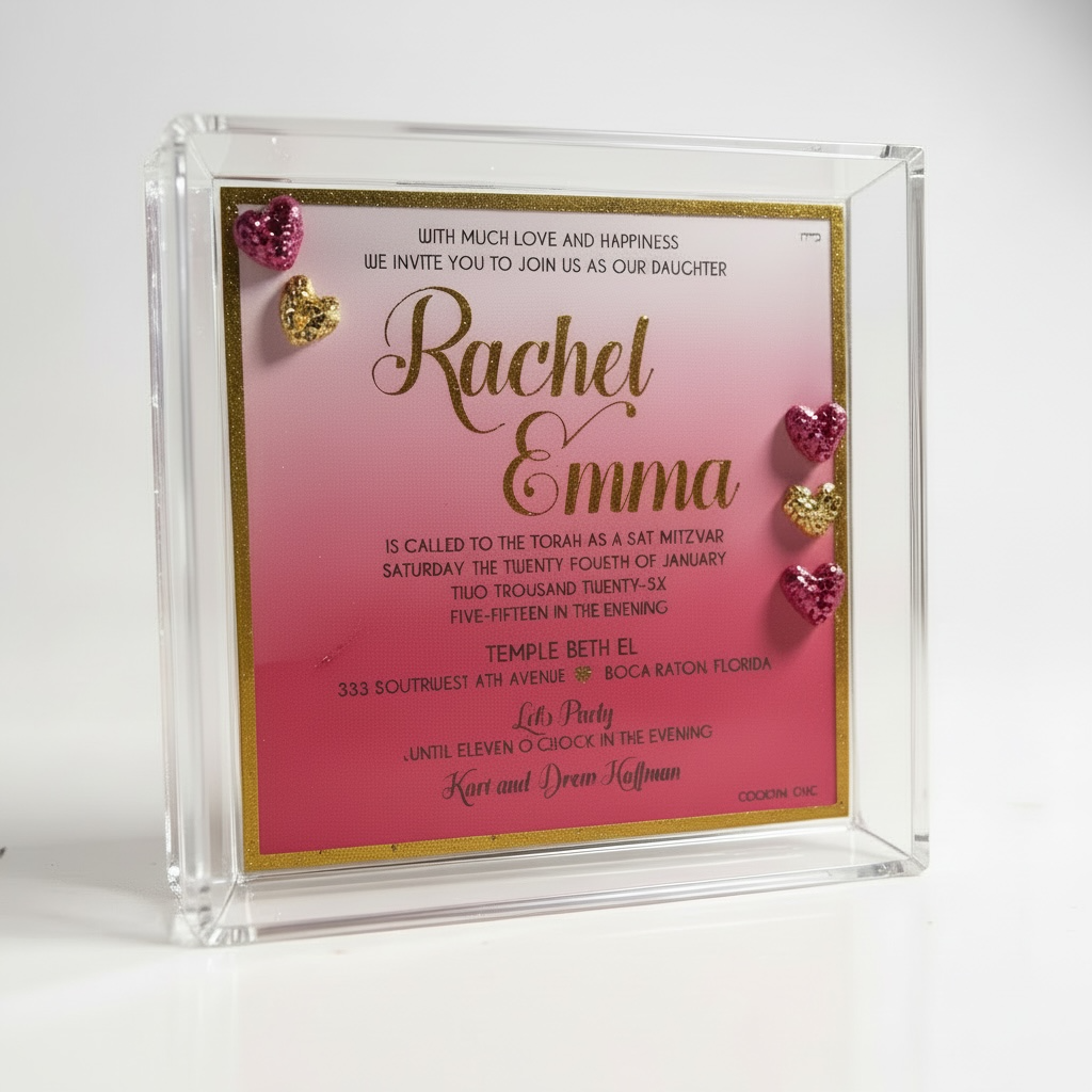 Standing Invitation Keepsake