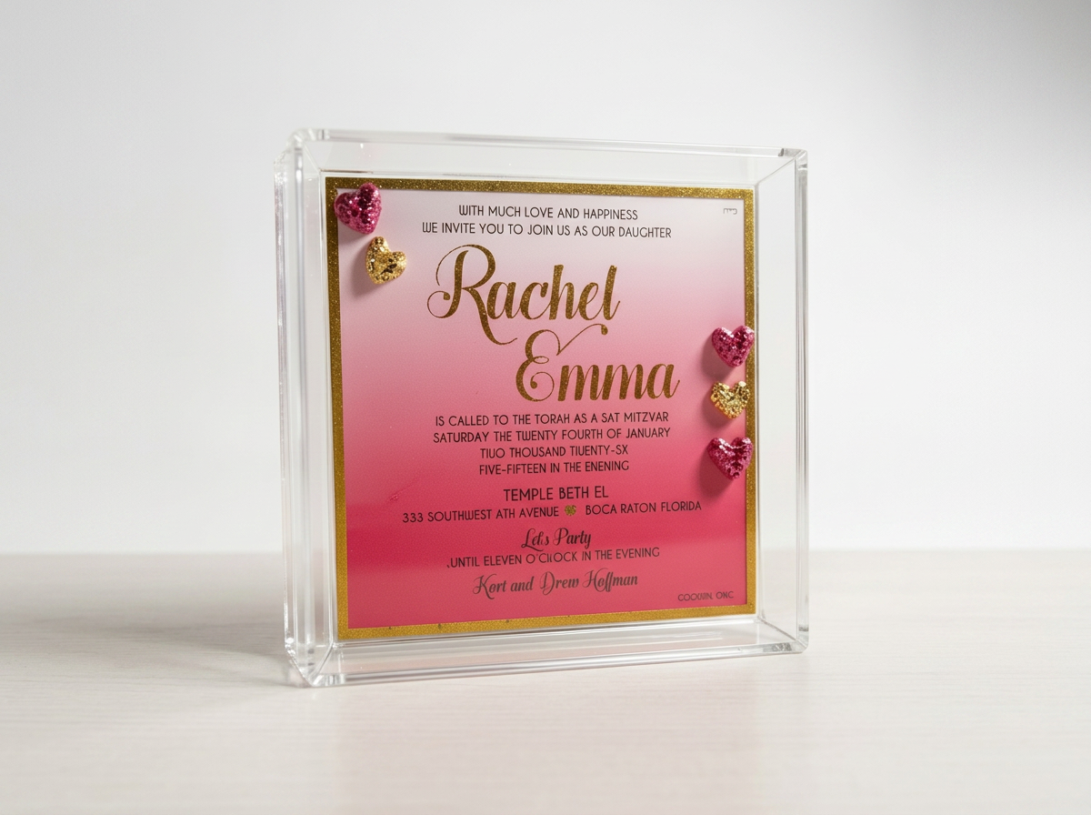 Standing Invitation Keepsake