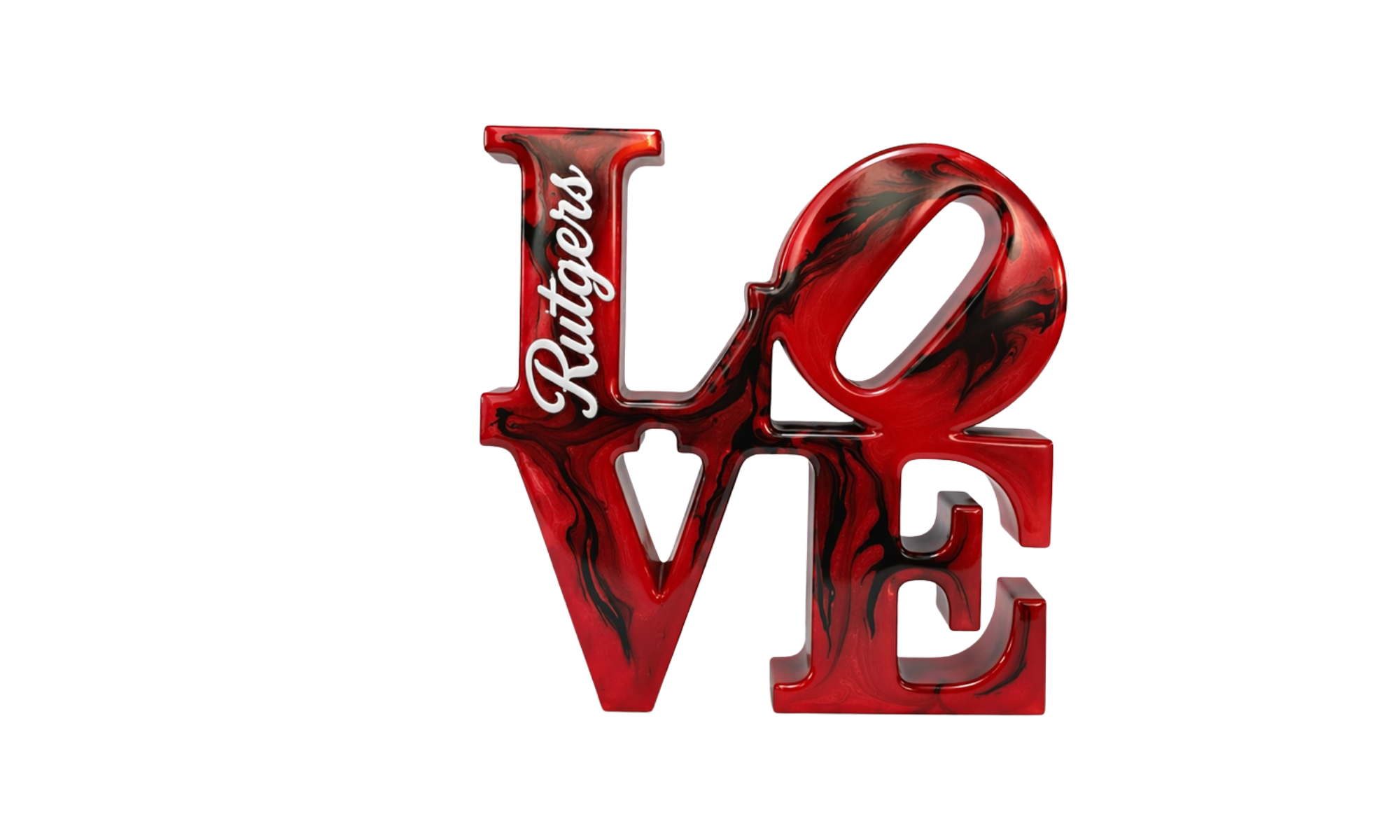 College LOVE Sculpture