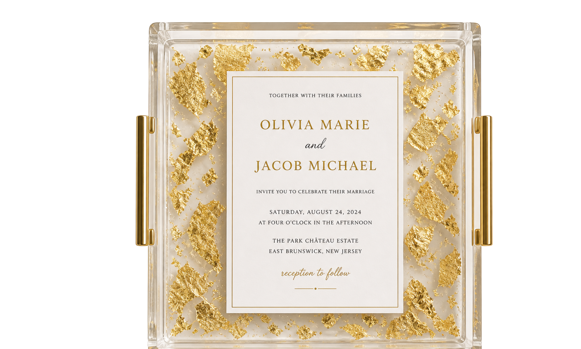 Invitation Preservation Tray