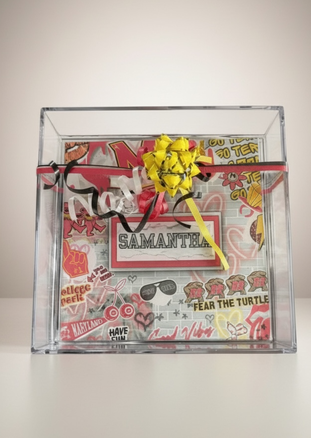 Custom Acrylic Collage Tray