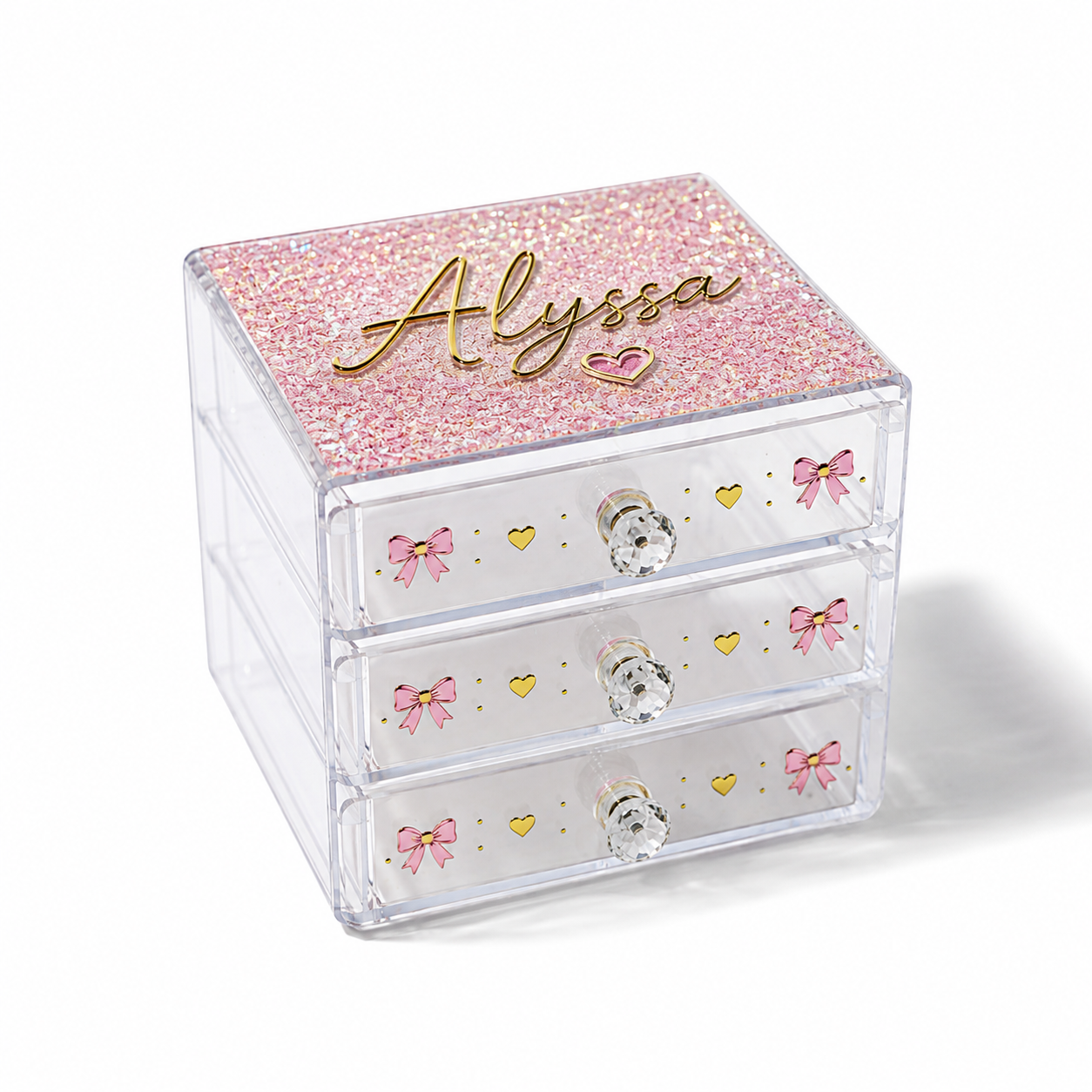 Personalized Mini Catch All Drawers