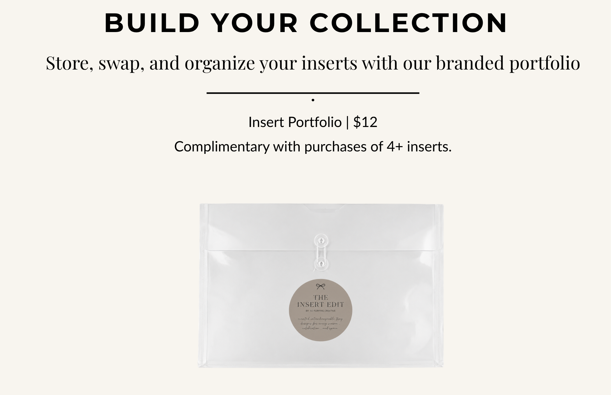 The Insert Portfolio