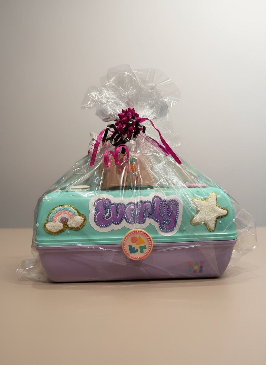 Personalized Embellished Caboodle