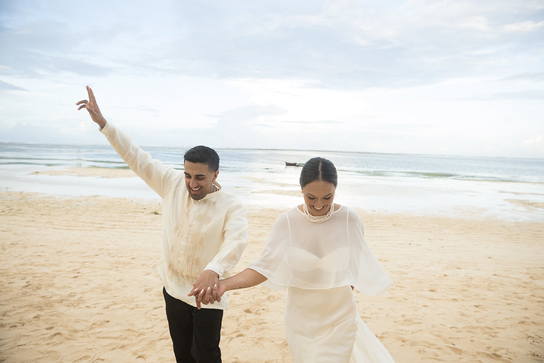 An intimate destination wedding in Siargao Island, Philippines.