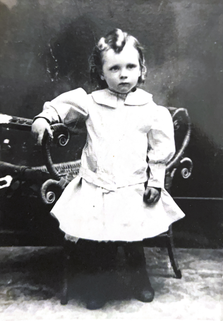 Dr. Charles Leaming as a young boy.