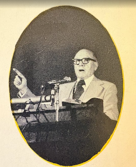 Dr. Leaming in 1980