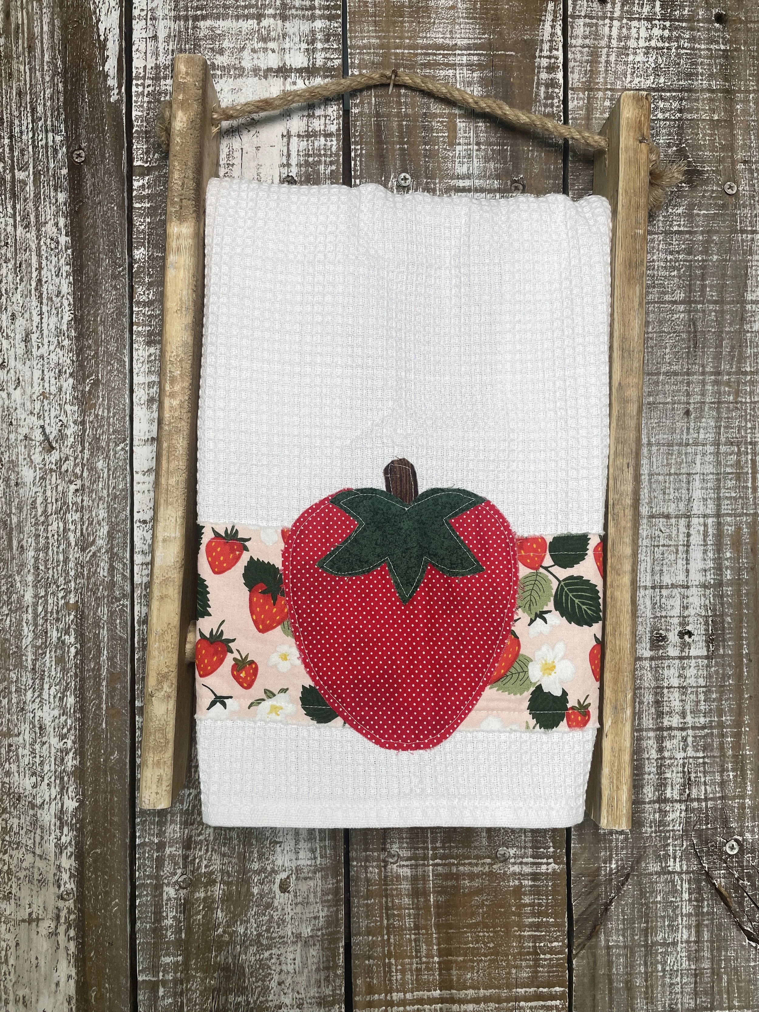 Strawberry Delight Kitchen Towel