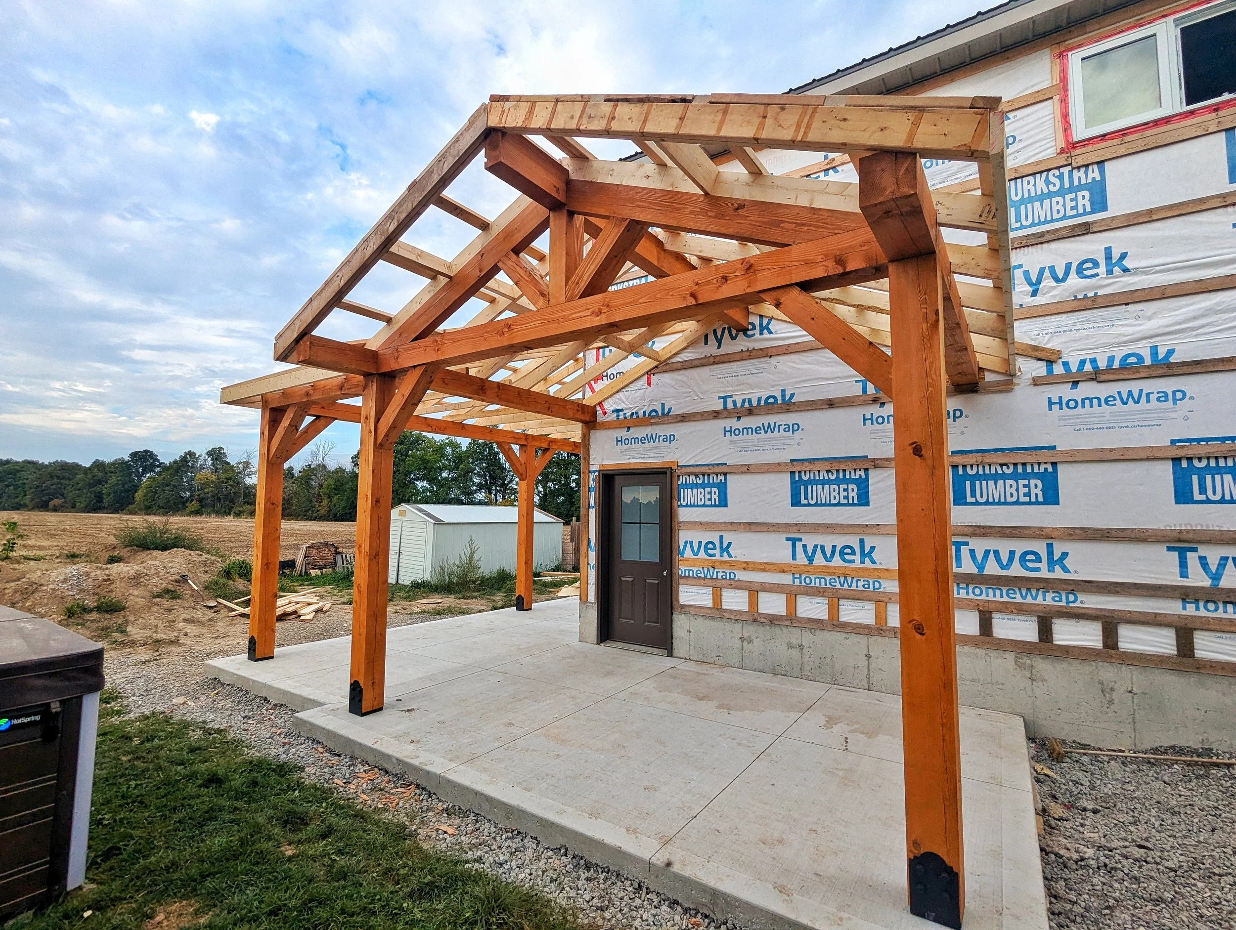 Project: Timber Frame Porch