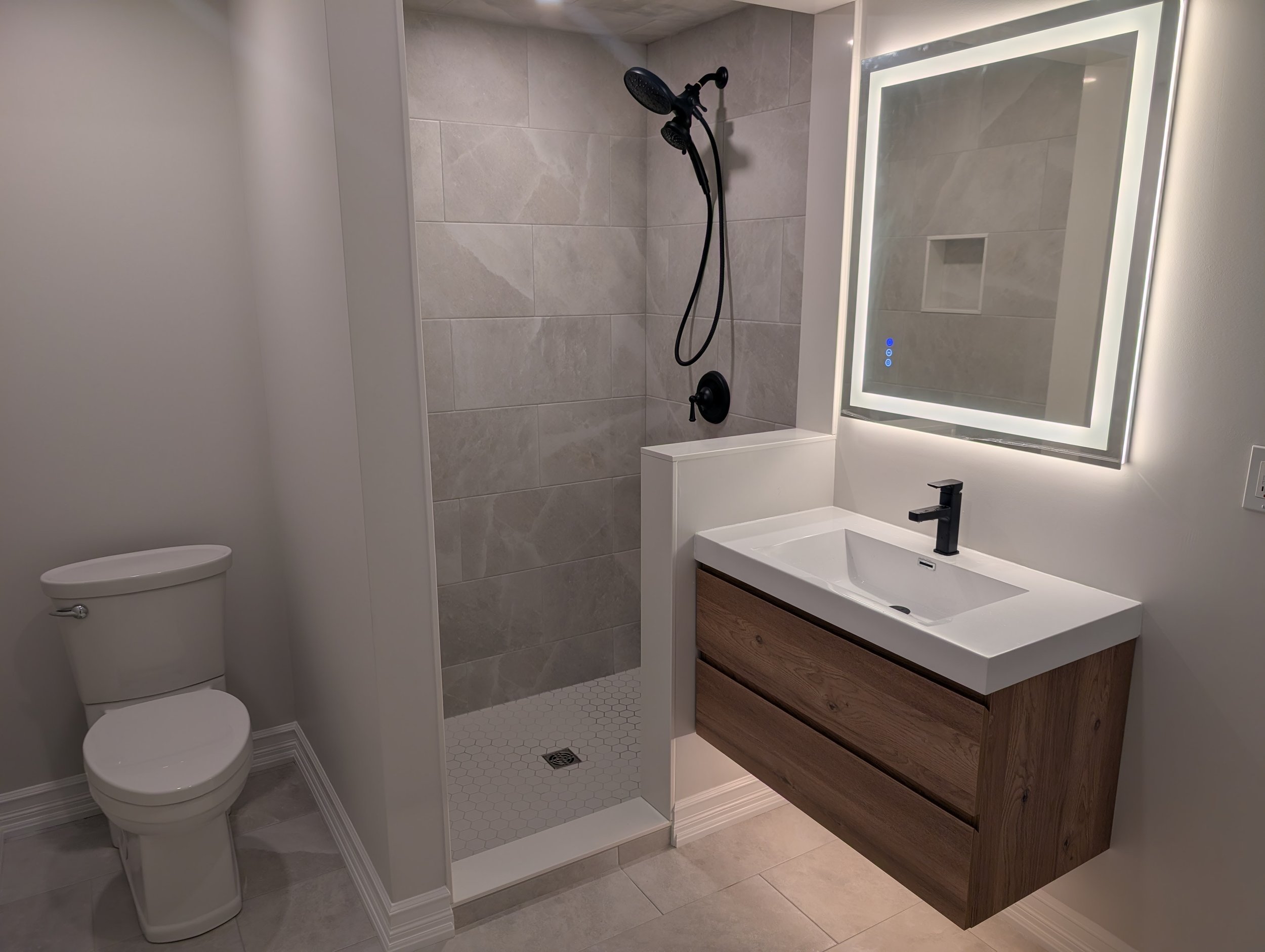 Project: Basement Bathroom Remodel 