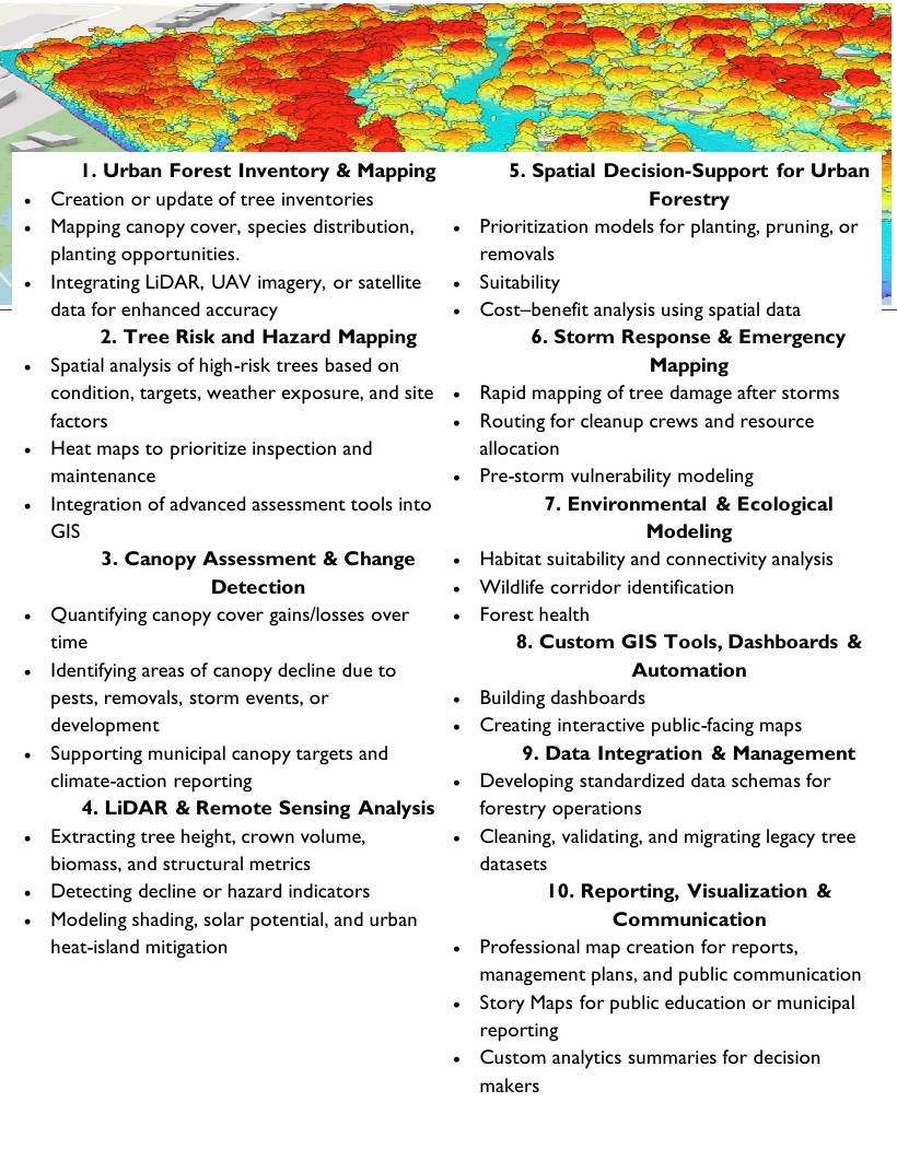 Forestry and Urban Forestry Consulting