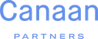 Canaan Partners logo in blue text with a tagline underneath