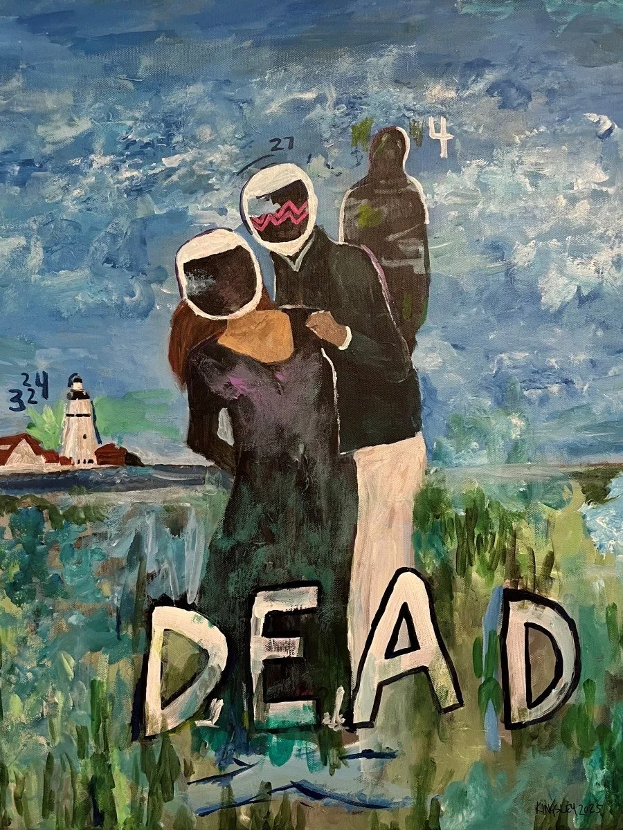 No. 11 (2025). Mixed media on canvas.