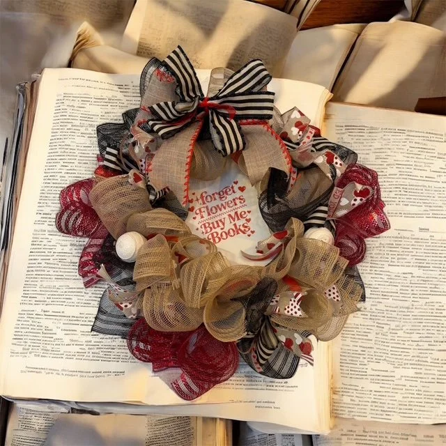 Forget Flowers, Buy Me Books