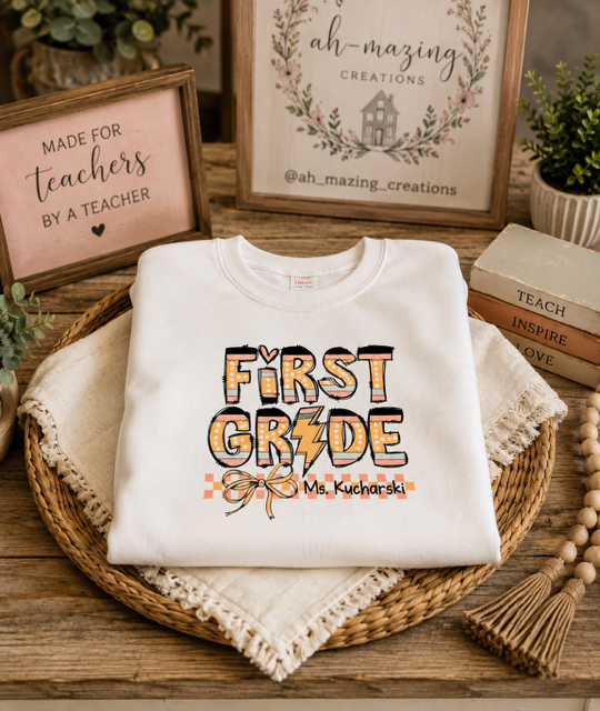 Personalized Teacher Tee