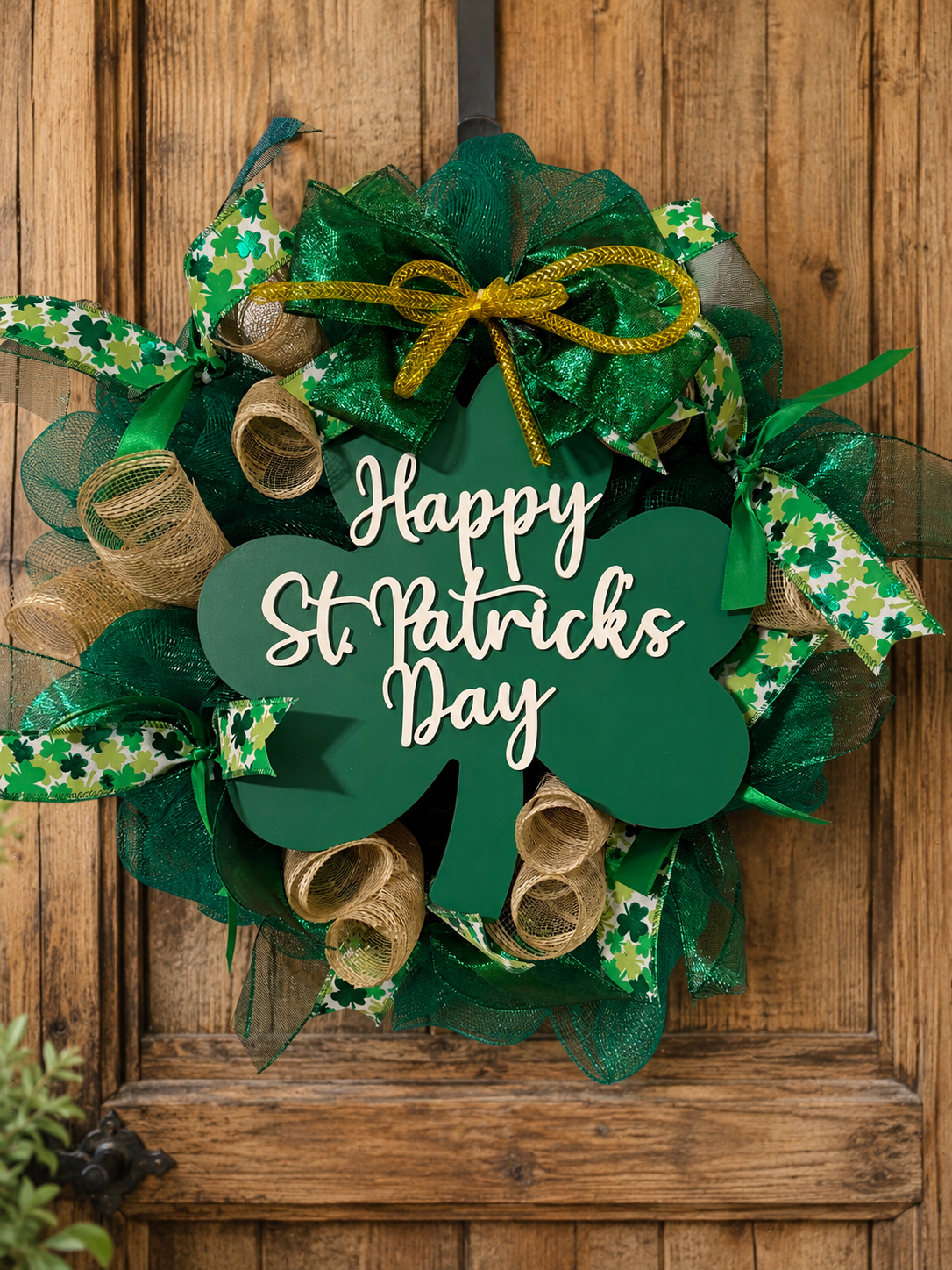 St. Patrick's Day Wreath