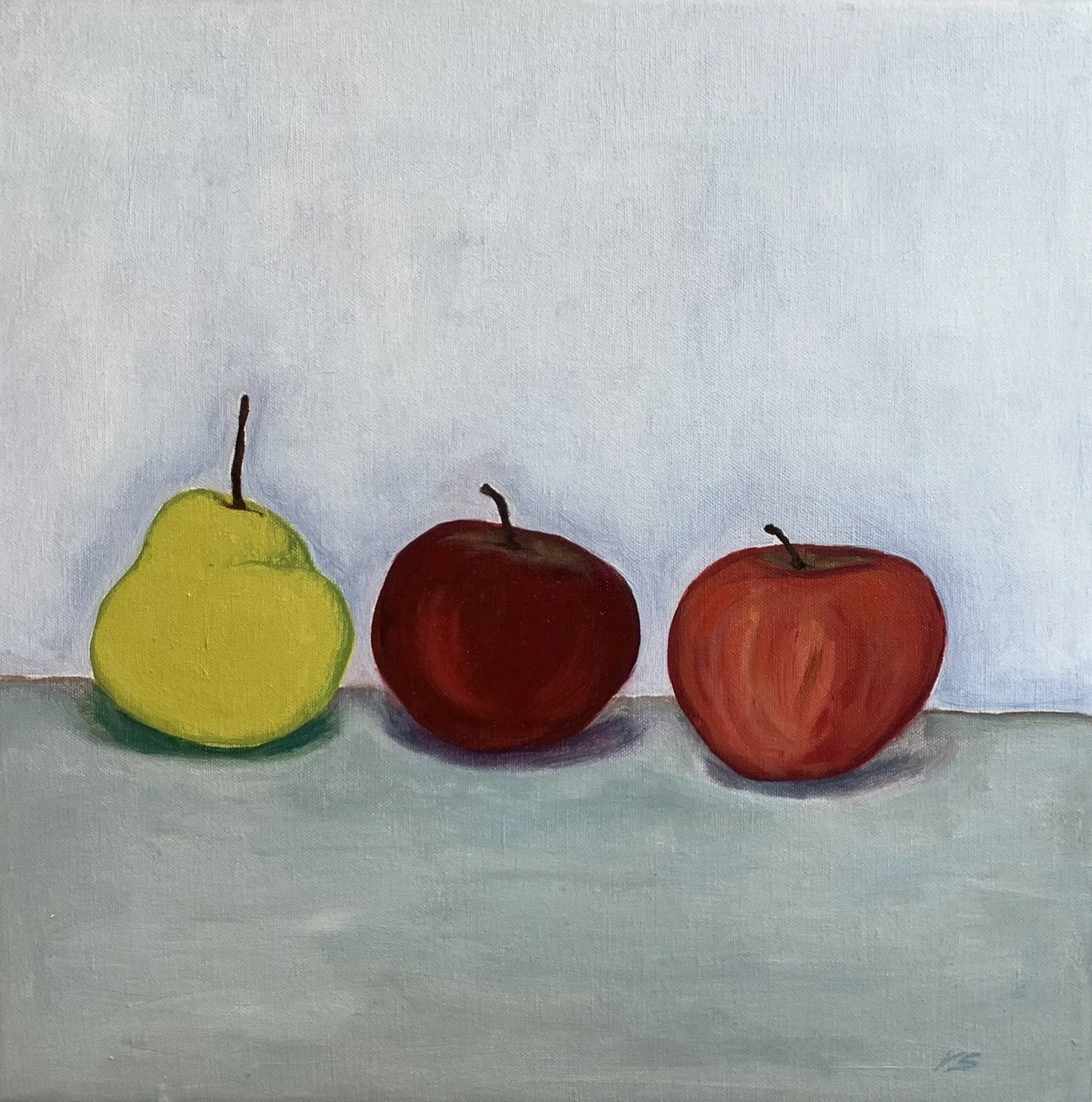 Three Fruits 2018 30x30cm