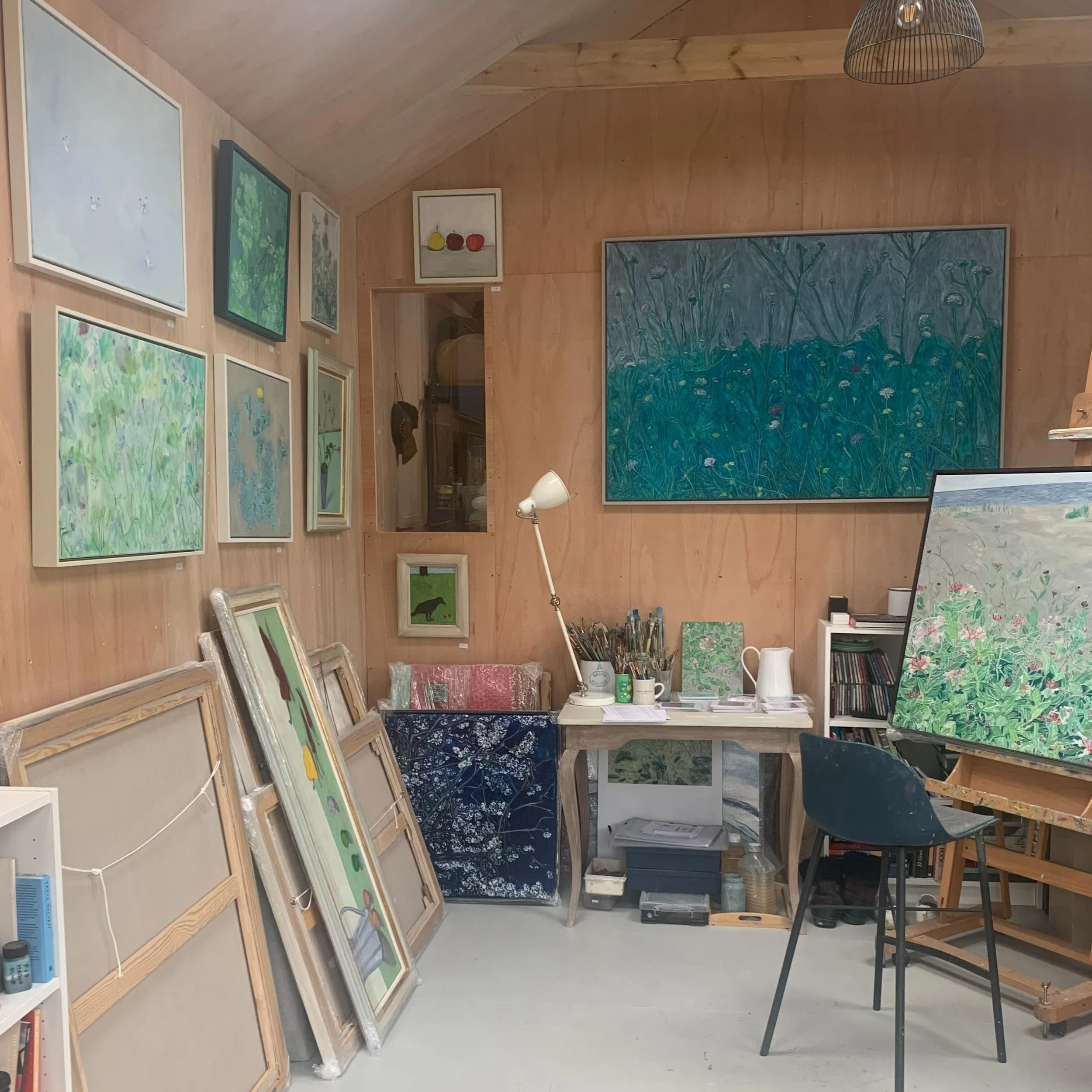 I&rsquo;m opening my studio for the next 3 weekends &amp; the rain is due to take a break at last. It&rsquo;s always a good thing to stop &amp; take stock of what you&rsquo;ve been up to. I just wish the process of tidying was less intense!

I hope t