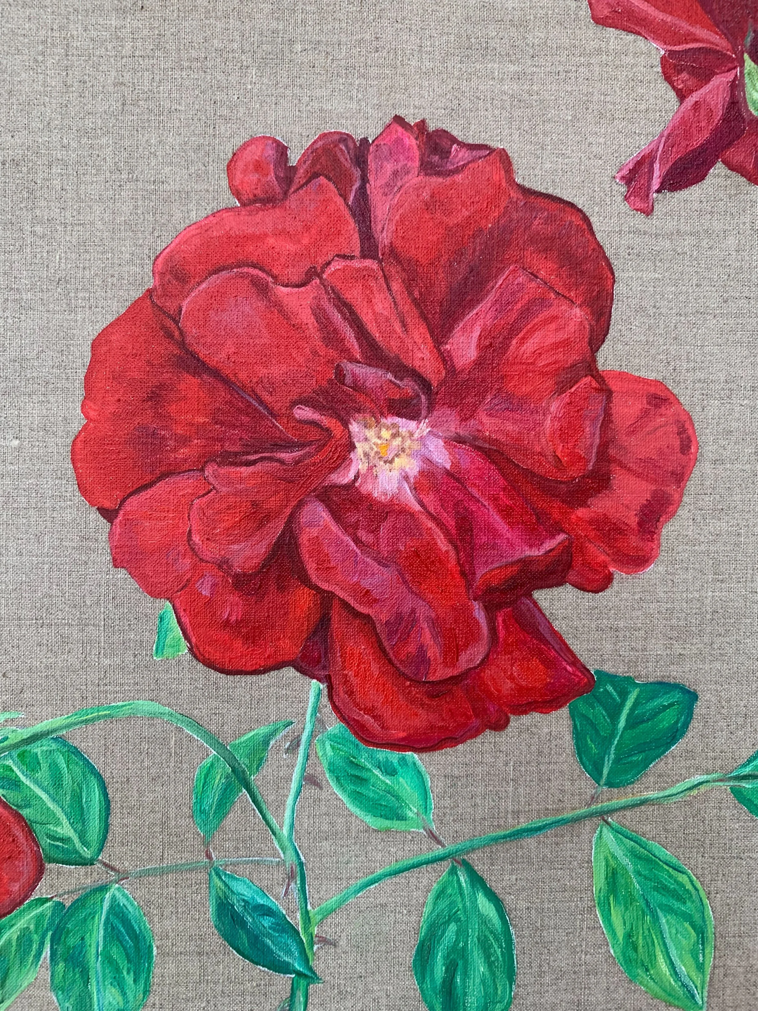 Details : Red Roses I &amp; II 2026

Eight Artists &bull; Eight Responses
An Exhibition Exploring Colour in the heart of London&rsquo;s Chelsea opens next week. 
340 Kings Road SW3 5UR
1-11 October 
Open daily 11-5pm 

#excitingart #ownart #buyartdir