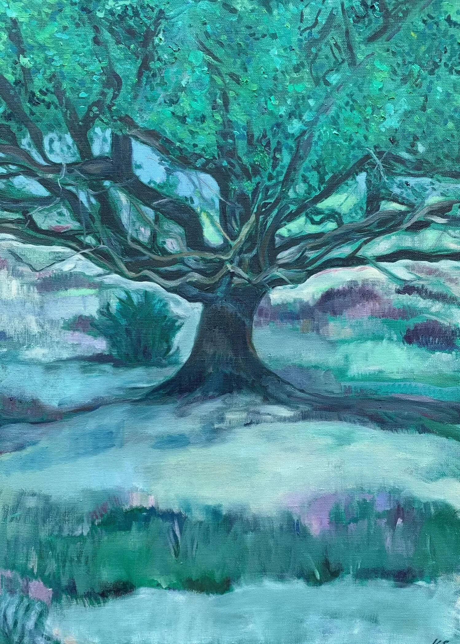 The Summer Oak 2022 40x60cm