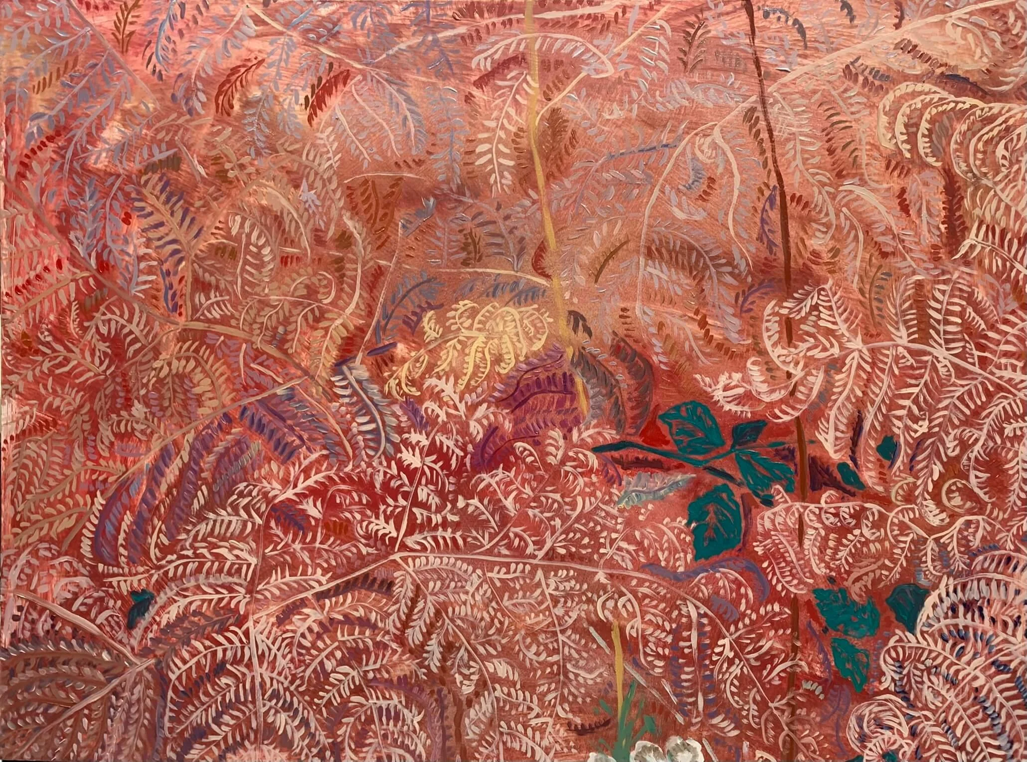 Bracken on board 2026 43x58cm