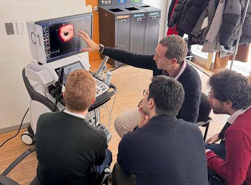 3D echocardiography view of cardiac anatomy displayed during the Toronto Interventional Echo Summit (TIES).