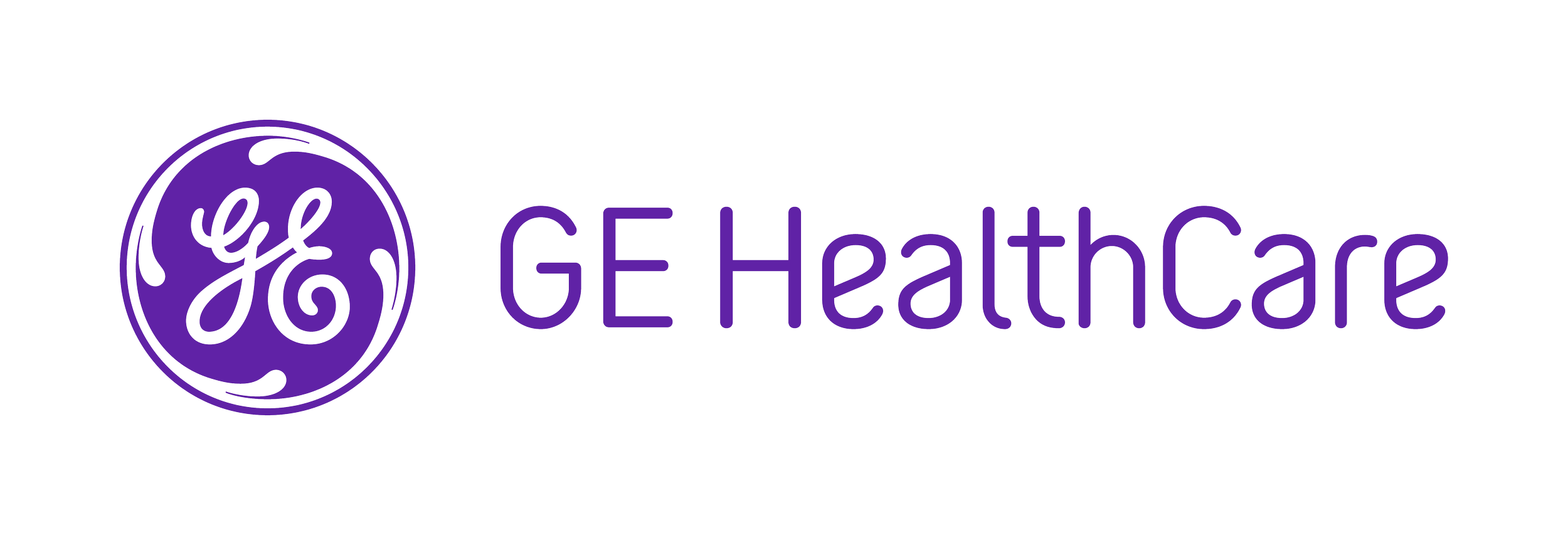 GE HLTHCR logo.