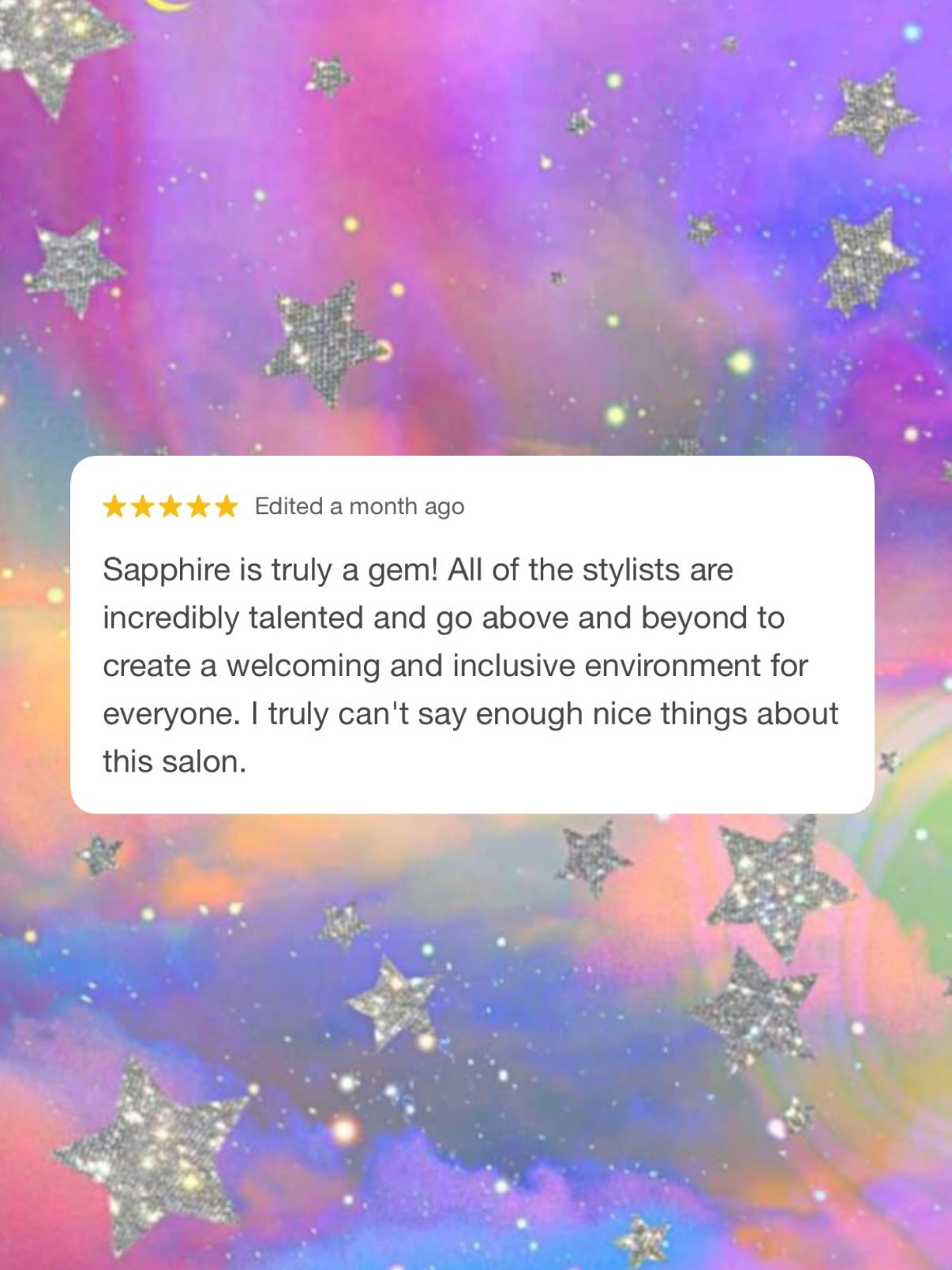A little sample of some recent kind words 😍