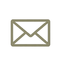 Outline of a closed envelope.