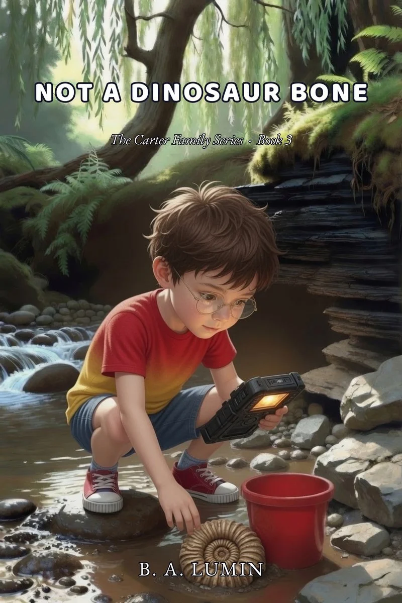 Cover of Not a Dinosaur Bone by B. A. Lumin