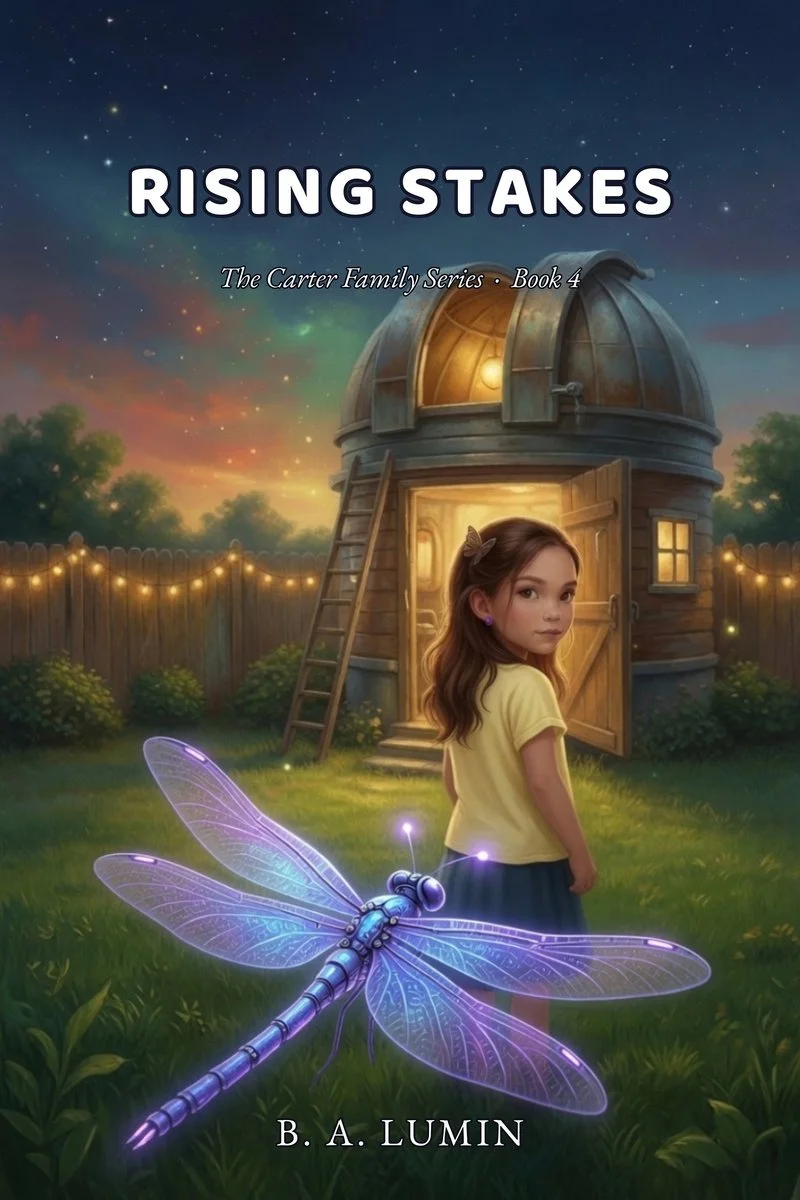 Cover of Rising Stakes by B. A. Lumin