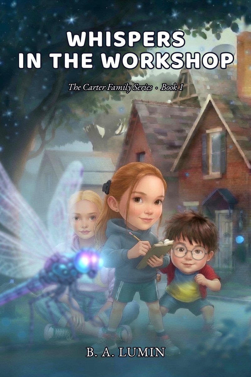 Cover of Whispers in the Workshop by B. A. Lumin