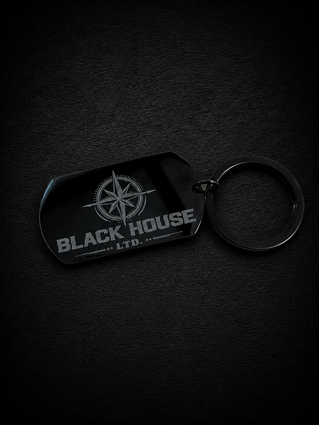 Black House Ltd. Keychain