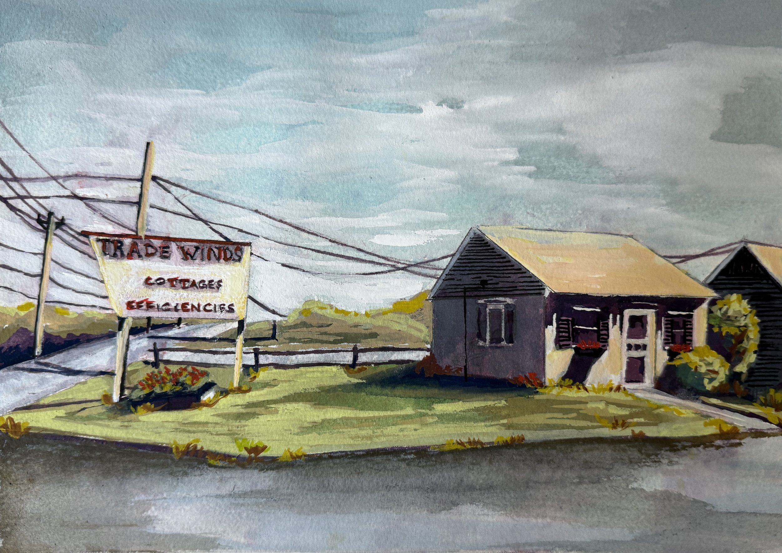Trade Winds | Watercolor & Gouache